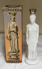 Vintage Avon Greek Goddess Skin So Soft Classic Bath Oil Milk Glass Bottle & Box