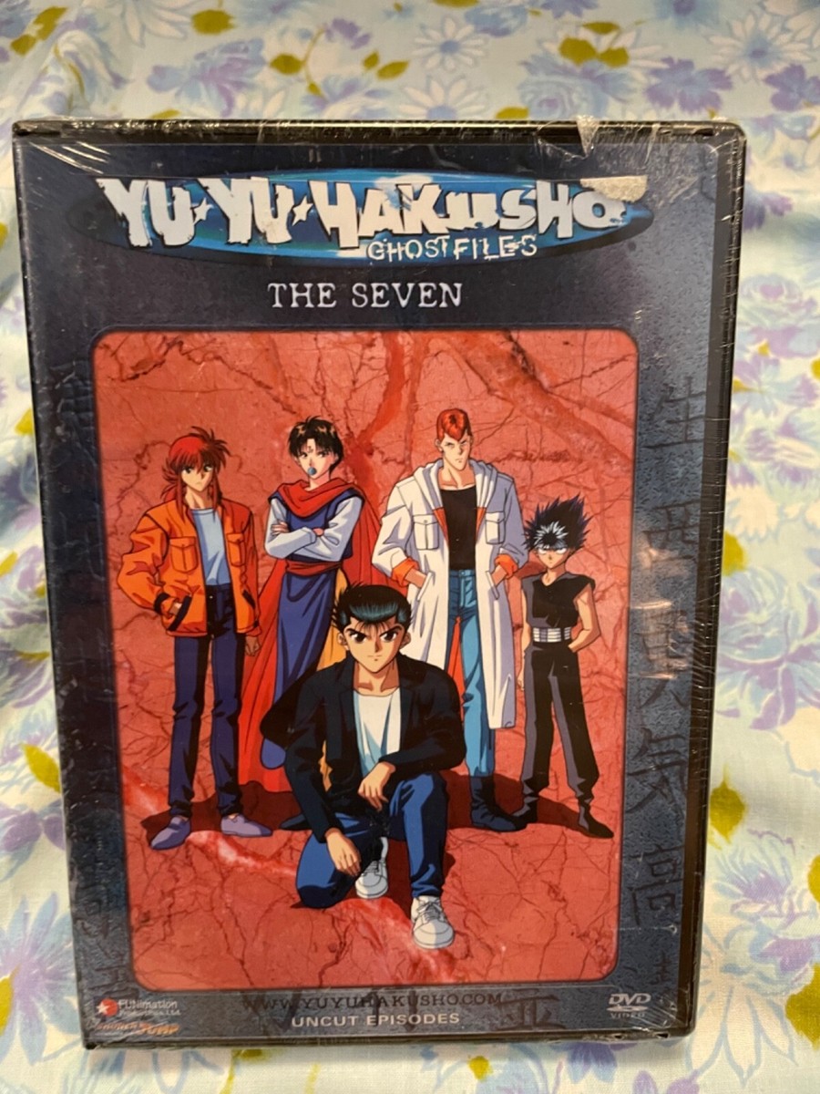DVD Yu Yu Hakusho Ghost Files The Seven BRAND NEW Funimation uncut