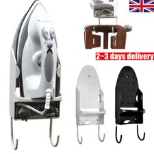 Door Wall Mounted Iron Holder Ironing Board Hanger Storage Rack Organizer Hook