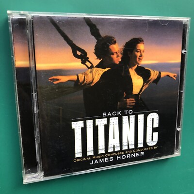 James Horner BACK TO TITANIC Film Soundtrack Score OST CD Sissel Kate Winslet VG