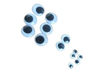 1Pack 13 Mixed Wiggly Wobbly Googly Eyes Scrapbooking DIY Craft