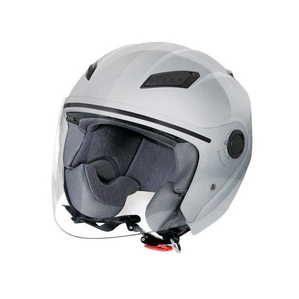Lh-1 Casco Jet Argento M omologato Moto Scooter sicurezza Lampa | Acquisti  Online su eBay