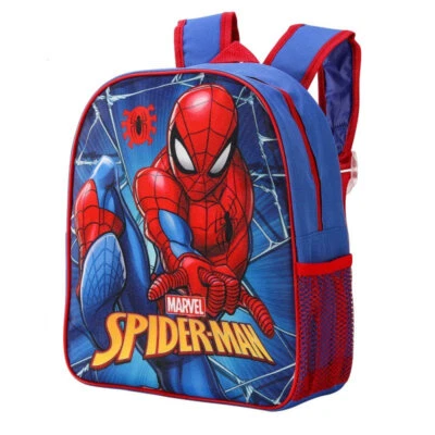 TDL Spiderman Boys Kids Backpack Character Rucksack Junior Toddlers School Bag