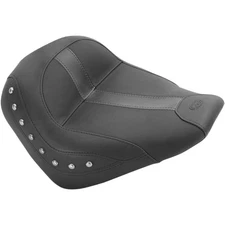 Mustang Motorcycle Products Solo Seat - Black - Vinyl - Studded - Scout 75390