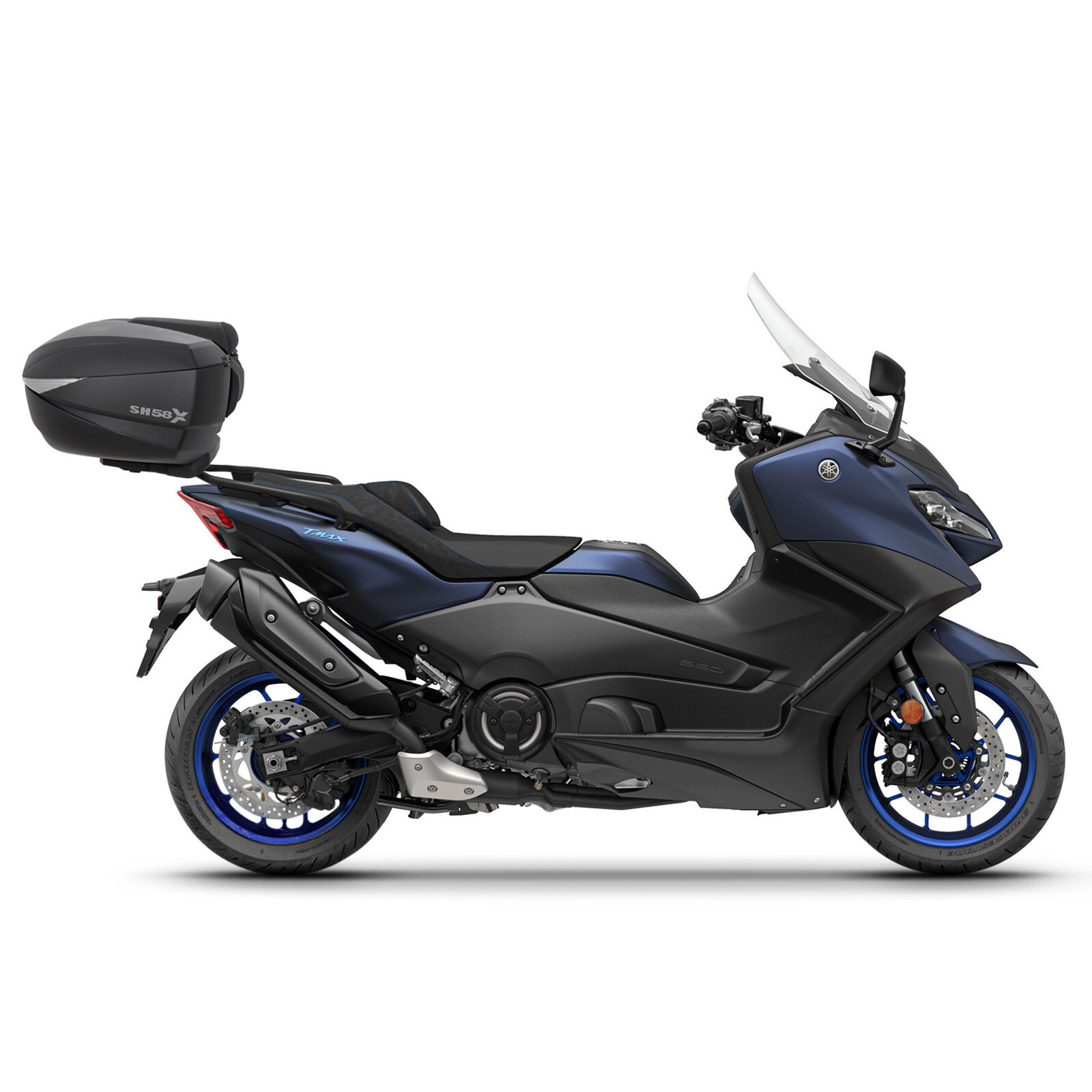 Support SHAD TMAX 560 Tech Max : Solution Fixe pour Bagages Lourds sans Vibrations