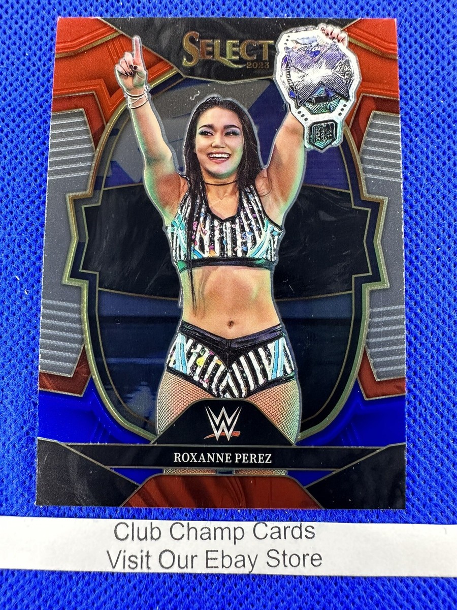 2023 #85 Roxanne Perez Panini Select WWE NXT Concourse Red & Blue