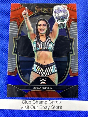 バナー・リンクス パラレル 2023 #85 Roxanne Perez Panini Select WWE NXT Concourse Red & Blue