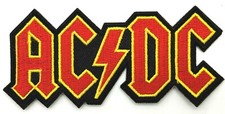AC/DC ACDC Rock Music Applique Embroidered Iron on Patch