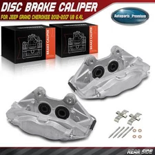 2xRear Left & Right Disc Brake Caliper for Jeep Grand Cherokee 2012-2017 V8 6.4L