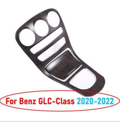 For Benz GLC X253 20-22 Oak Wood Grain Console Dash Gear Shift