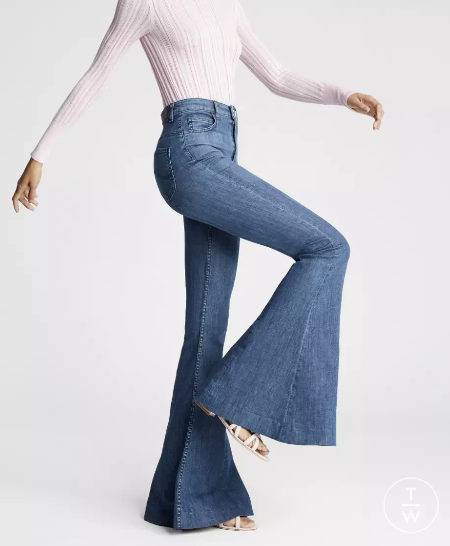 Lee bell bottom jeans on sale