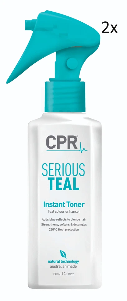 2x Vitafive CPR Serious Teal Instant Toner 180ml Vita Five Vita 5 SAME DAY POST! - Image 2 of 4