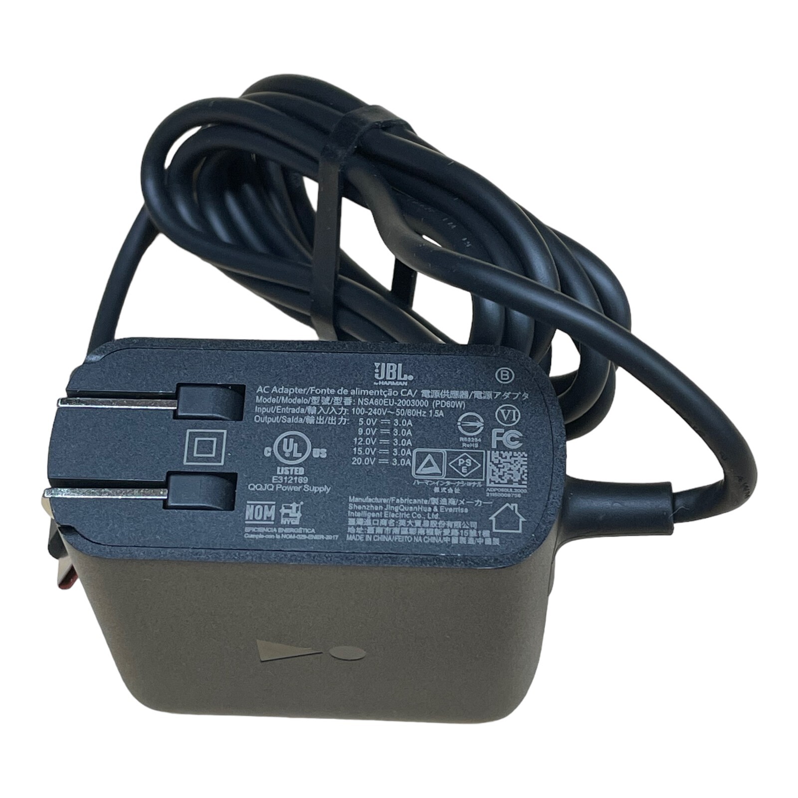 Genuine OEM JBL Xtreme 3 Speaker 3A Power Adapter Charger NASA60EU