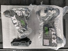 Flex 24V Compact 1/2" Drill 1/4" Hex Impact Set FX1131 FX1331 Tools Only