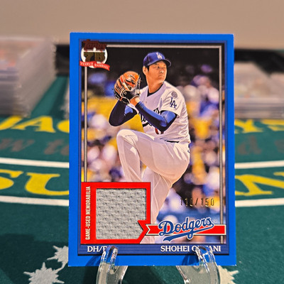 Topps 2026 Series 1 Shohei Ohtani Dodgers 1991 Relics Blue #91R-SO /150