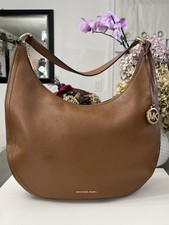 Michael Kors Brown PebbledLeather Large Hobo ...