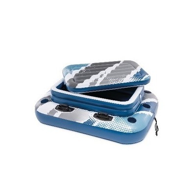  2 Cooler  Inflatable Floating Water with Cup Holders and Quick Connects 
