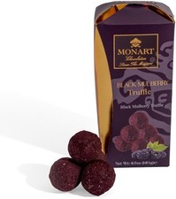 Monart Chocolatier Black Mulberry Truffle - Premium Gourmet Chocolate 140g