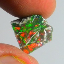 Smooth Black Opal Rough 6.80 Cts Natural Ethiopian Welo Opal Raw, Jewelry Grade