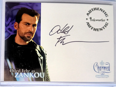Charmed Conversations Oded Fehr ''Zankou'' autograph auto card #A6  