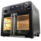 Elite Gourmet EAF-9010: 24.5Qt French Door Air Fryer Convection Oven, 12" Pizza