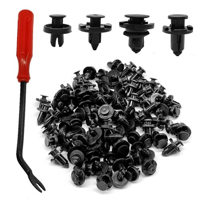 #ad Universal 120 Pcs Push Type Fasteners for Subaru 7mm 10mm Size Range Included $19.19