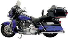 Bassani Manufacturing 1F49R Pseudo Left Side Megaphone Muffler - Chrome