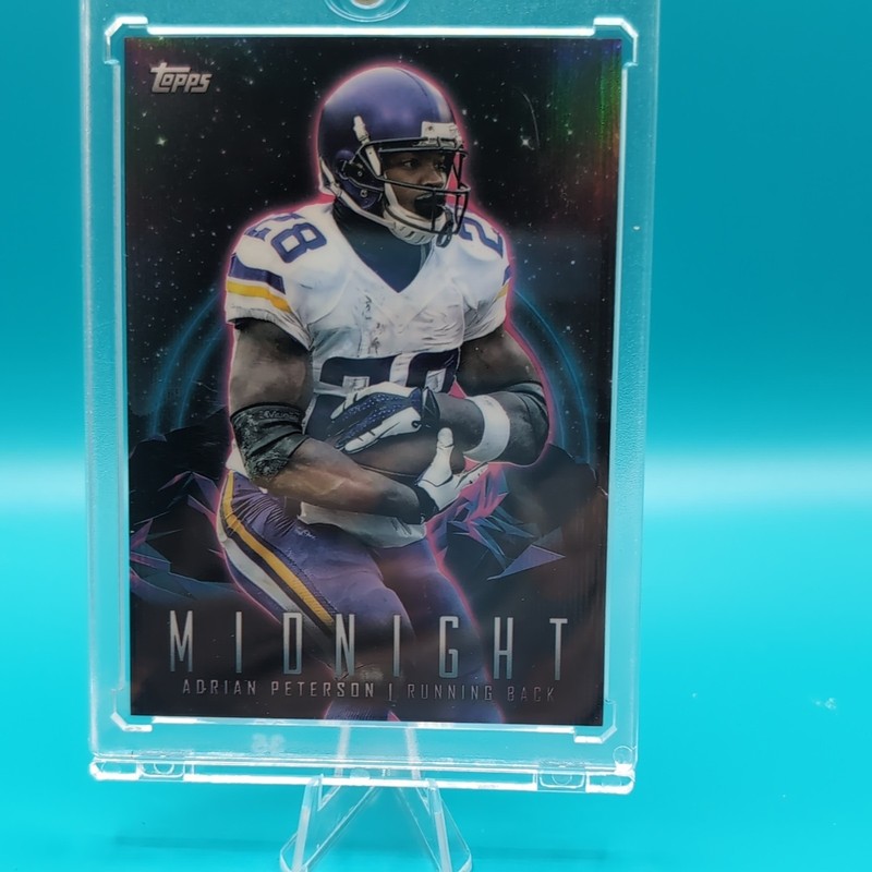 Topps 2023 Topps Composite Midnight Adrian Peterson #327 Minnesota Vikings NFL