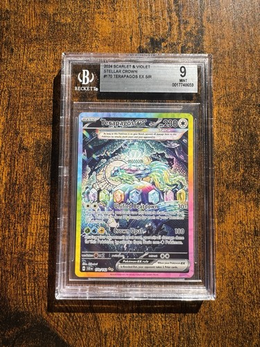 Terapagos ex graded BGS 9 for sale on eBay