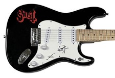 Tobias Forge GHOST Band Signed Autograph Electric Guitar Papa Emeritus Beckett