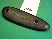 Browning Shotgun Buttplate 1.68" x 4.98" Curved Plastic #B4