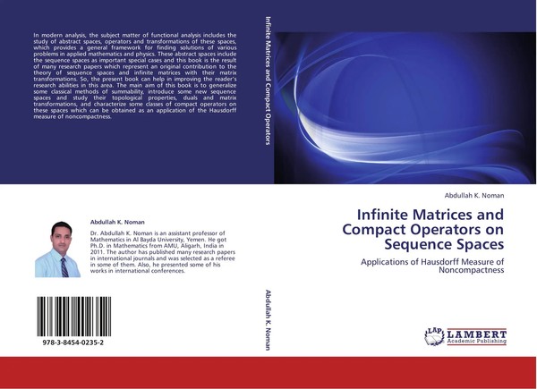 Abdullah K. Noman | Infinite Matrices And Compact Operators On Sequence Spaces-image