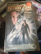 BRAND NEW Future Zone (VHS; 1990) David Carradine RARE Sealed OOP