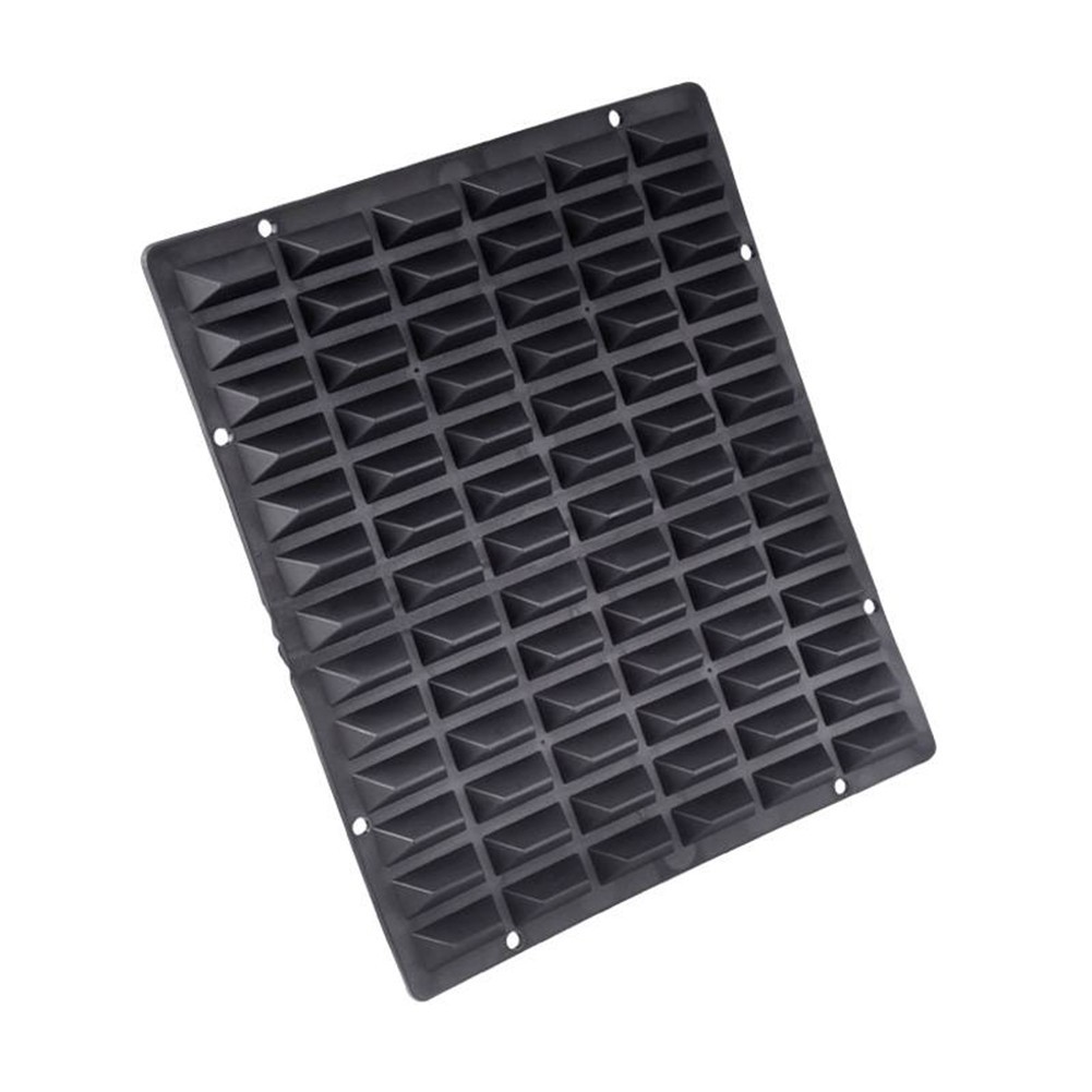 Textured Plastic Scratcher Pad for Horses Ideal for Grooming and Relaxation