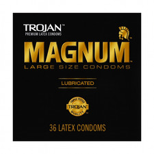 Trojan Magnum Large Size Condoms 36 ct 1 Pack New