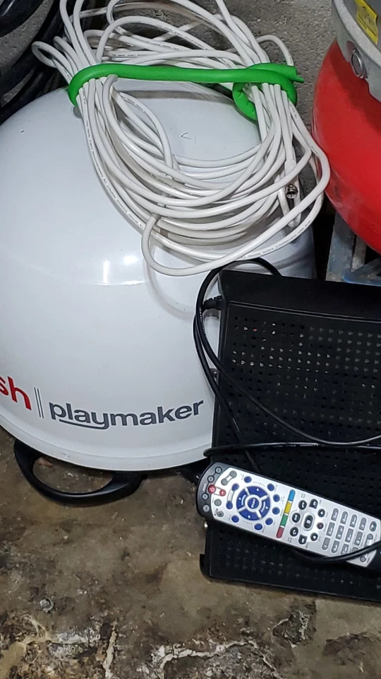 dish tailgater und vp211 reciever. (gebraucht)