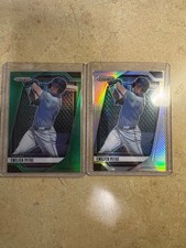 2025 Panini Prizm Emilien Pitre Green & Silver Prizm's Tampa Bay Rays