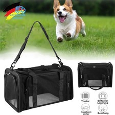 NEU Hundetransportbox Hundebox Hundetasche Katzenbox Autotransportbox faltbar DE