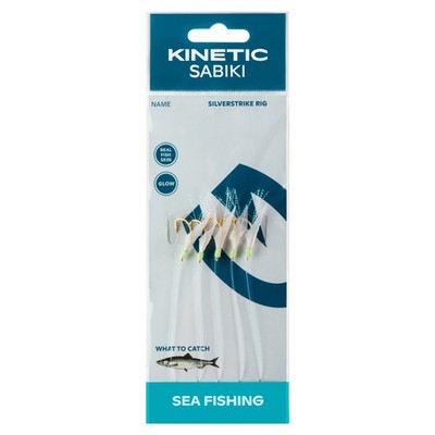 Kinetic Heringsvorfach ''Silverstrike'' Meeresvorfach Heringsangeln Paternoster