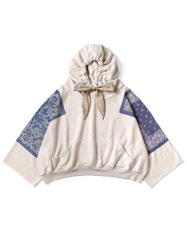 (ASK availability First) Kapital TOP Fleece-Lined Bandana Devil Hooded Parka new