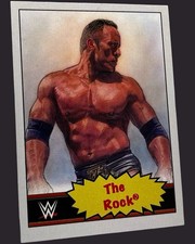 Topps Wrestling WWE Living Set - Card 82 - The Rock