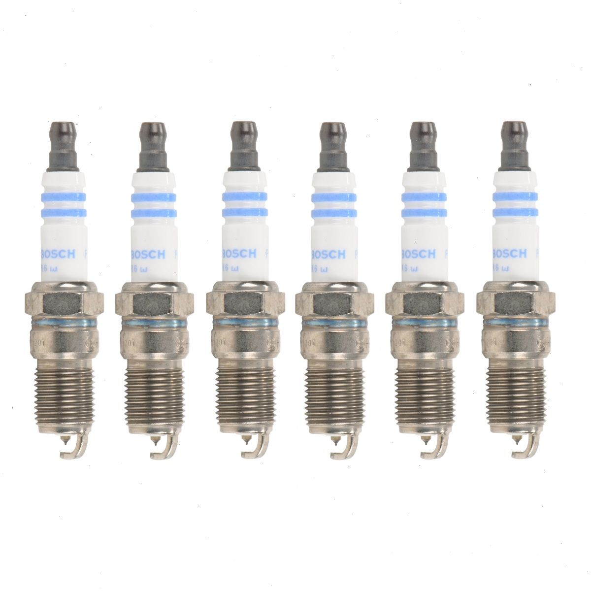 6 pc Bosch Platinum Spark Plugs for 1996-1998 Chevrolet K1500 4.3L V6 uq
