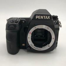 Pentax K-3 II 24.0MP Mirrorless Digital DSLR Camera Body Black Excellent