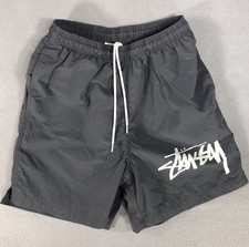 Nike x Stussy Windrunner Shorts 2020 Off Noir Ghost Green Mint Size Large CT4310