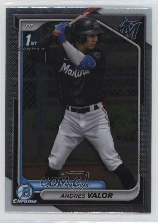 2024 Bowman Chrome Prospects Andres Valor #BCP-196 4l3