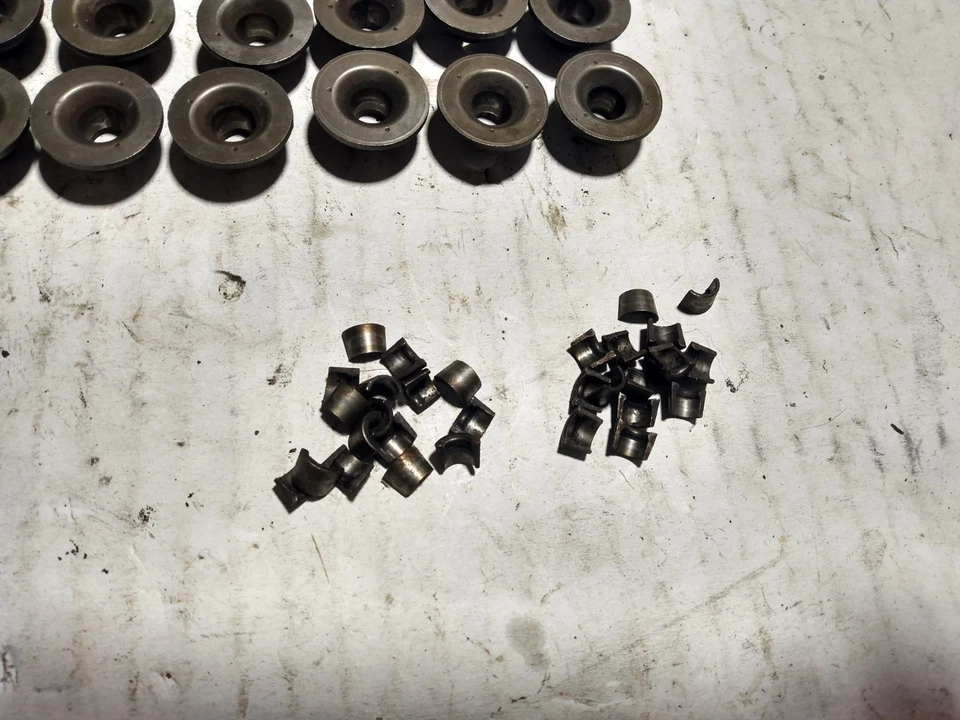 Válvulas de tren de válvulas, retenedores, resortes, cotter 88-91 Honda CIVIC CRX D15B2 1,5 L Foto 4 de 4