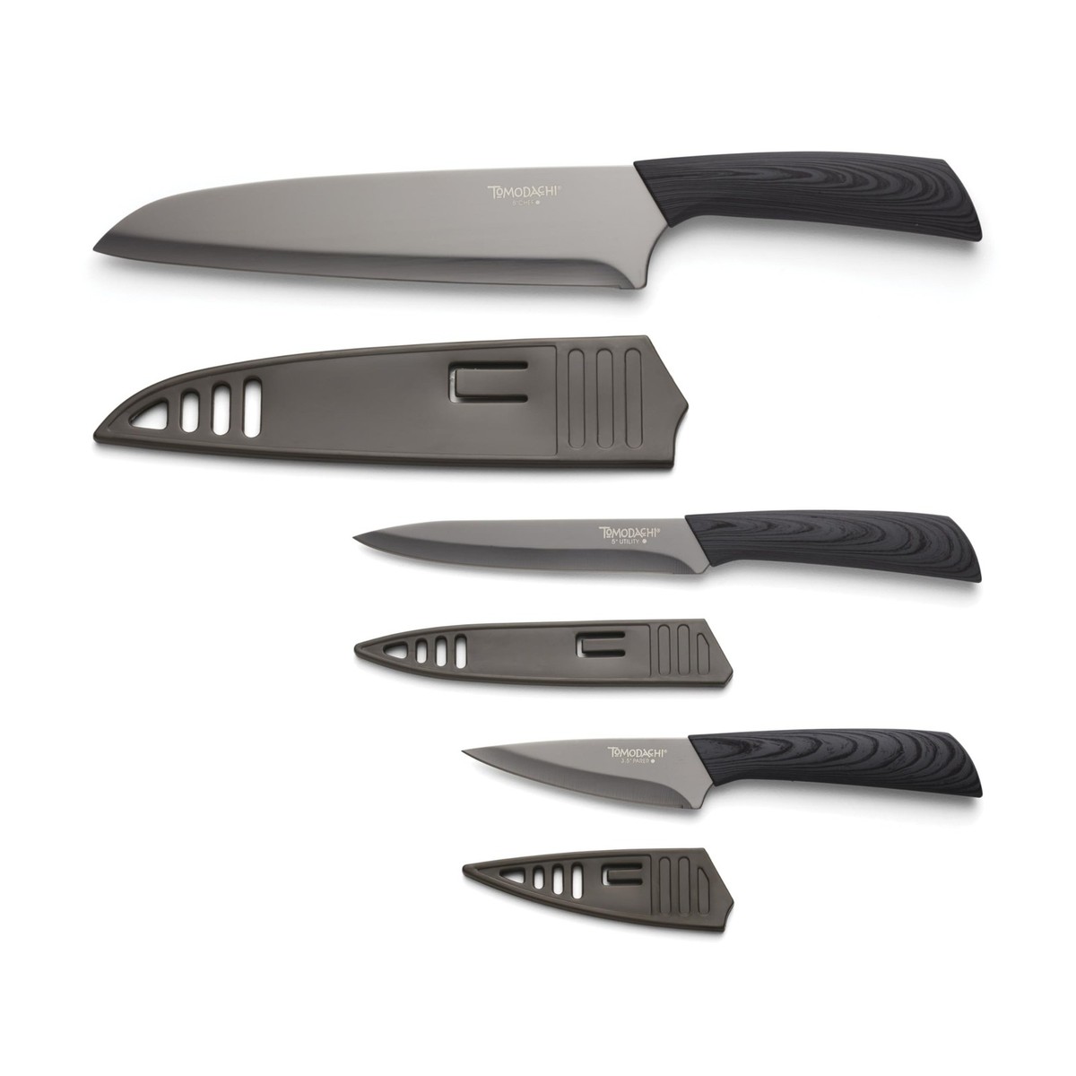 Hampton Forge Tomodachi HMC01A612C Raintree Ash – 3 Piece Knife