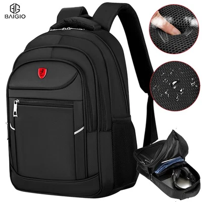 BAIGIO Rucksack Herren Wasserdicht Freizeit Arbeit Schulrucksack Reiserucksack