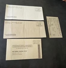 1948,49 Modern Institute for Art Beverly Hills Exhibition Pamphlet Rodeo Drive