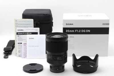  [Almost Unused] Sigma 35mm F1.2 DG DN Art Wide Angle Sony E mount From JAPAN